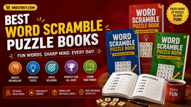 best word scramble puzzle books 2026