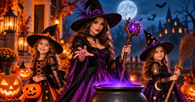 Best Halloween Witch Costumes Amazon 2026 — Women Kids USA UK