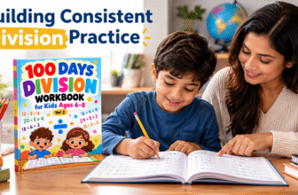 100 Days Division Workbook for Kids Ages 6-8 Vol 1