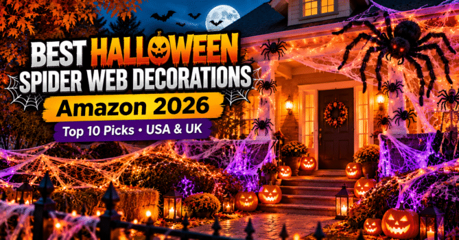 Best Halloween Spider Web Decorations Amazon 2026 — USA UK