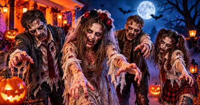 Halloween Zombie Costumes